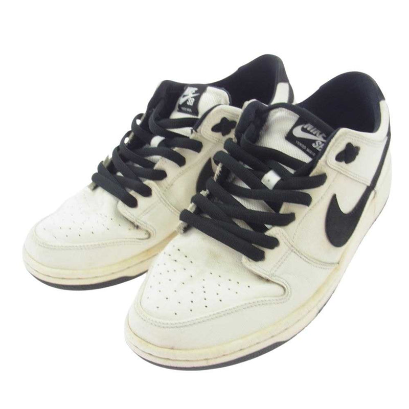 NIKE ナイキ 819674-101 SB Dunk Low Pro Ishod Wair エスビー ダンク ロー プロ アイショッド ウェア ローカット スニーカー ホワイト系 ブラック系 27.5cm【中古】