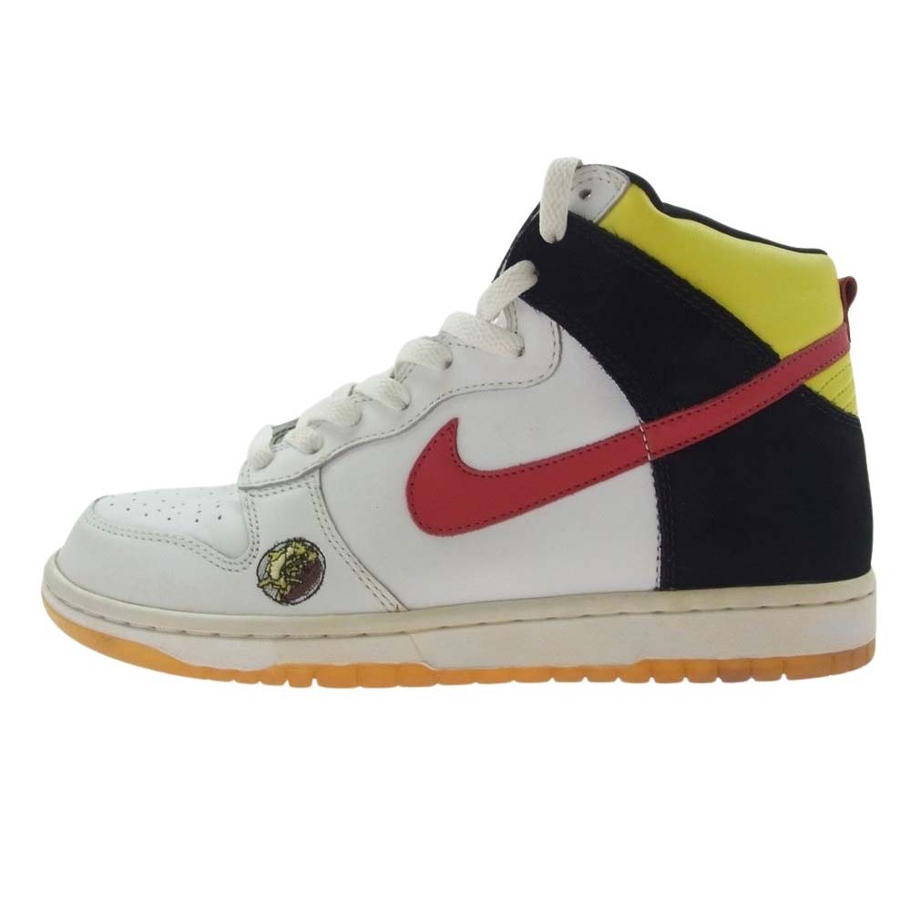 NIKE ナイキ 312423-161 5年製 DUNK HI GERMANY PACK ダンク ハイ ジャーマニー パック ハイカット スニーカー ホワイト系 26.5cm【中古】