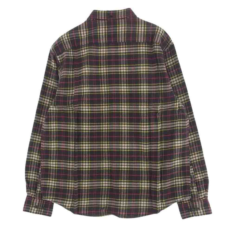 Supreme シュプリーム 20AW Tartan Flannel Shirt ボタンダウン タータン フランネル 長袖 チェック シャツ M【中古】