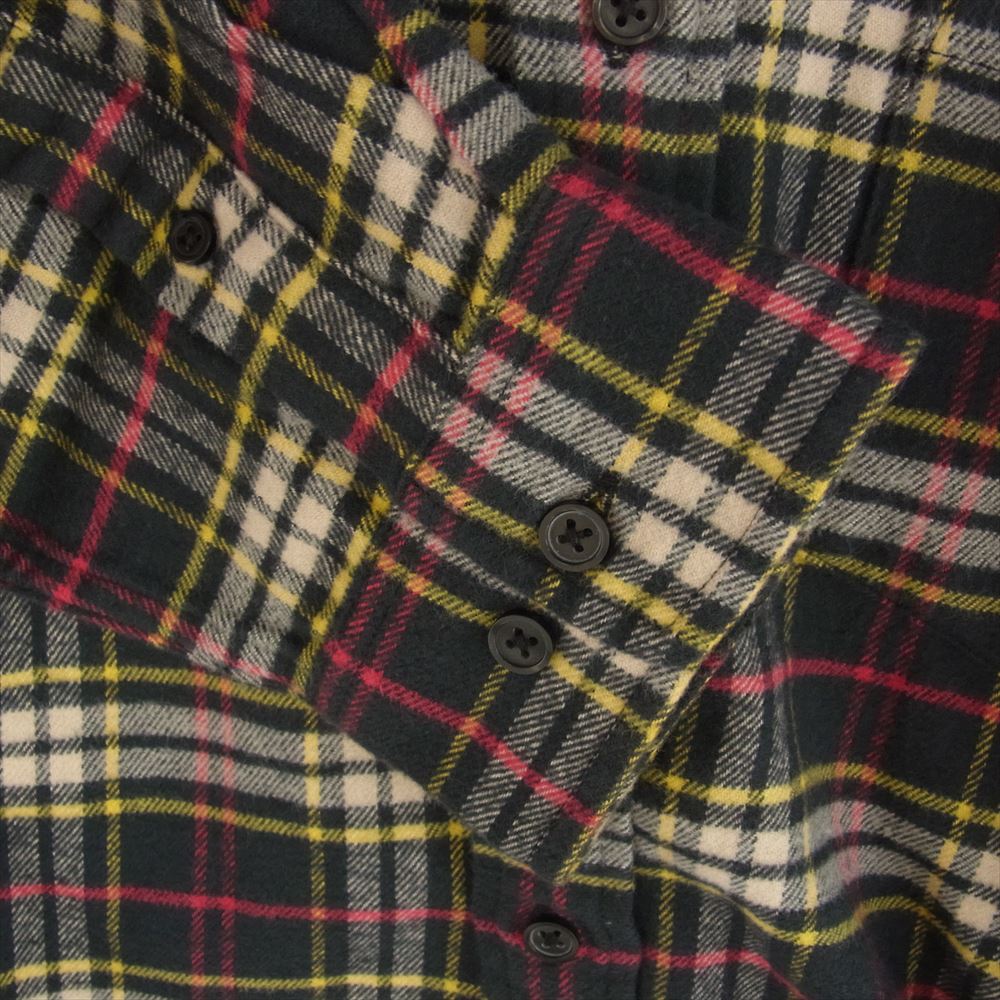 Supreme シュプリーム 20AW Tartan Flannel Shirt ボタンダウン タータン フランネル 長袖 チェック シャツ M【中古】