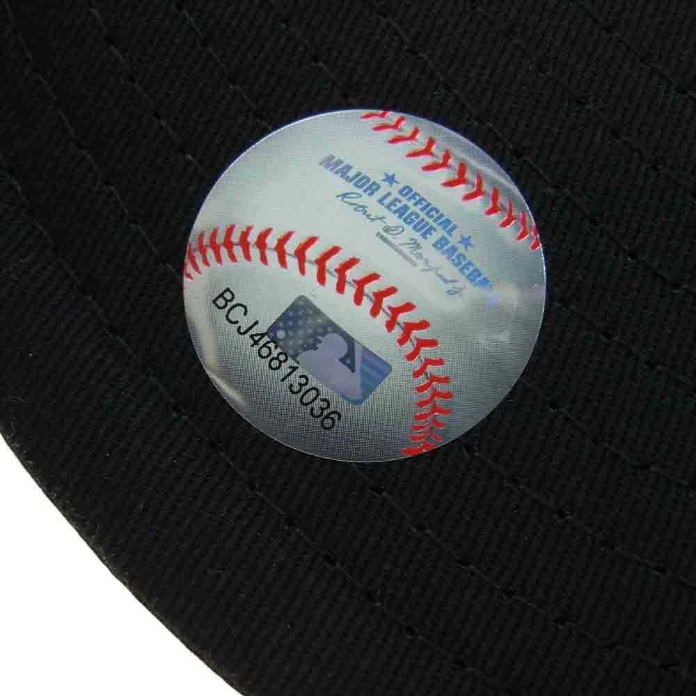 NEW ERA ニューエラ 59FIFTY ロサンゼルス ドジャース ベースボール キャップ  ブラック系 60.6cm【新古品】【未使用】【中古】