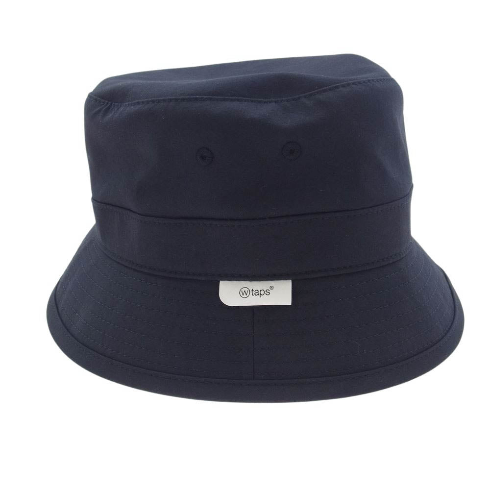 WTAPS ダブルタップス 23SS 231HCDT-HT04 BUCKET02/HAT/POLY.TWILL バケット ハット 帽子 ネイビー系【極上美品】【中古】