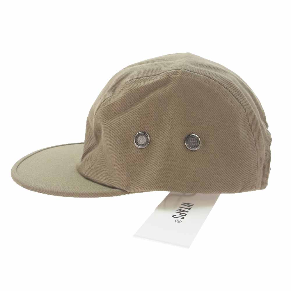 WTAPS ダブルタップス 21AW 212HCDT-HT02 T-5 02 CAP ロゴ キャンプ キャップ 帽子 ライトブラウン系【新古品】【未使用】【中古】