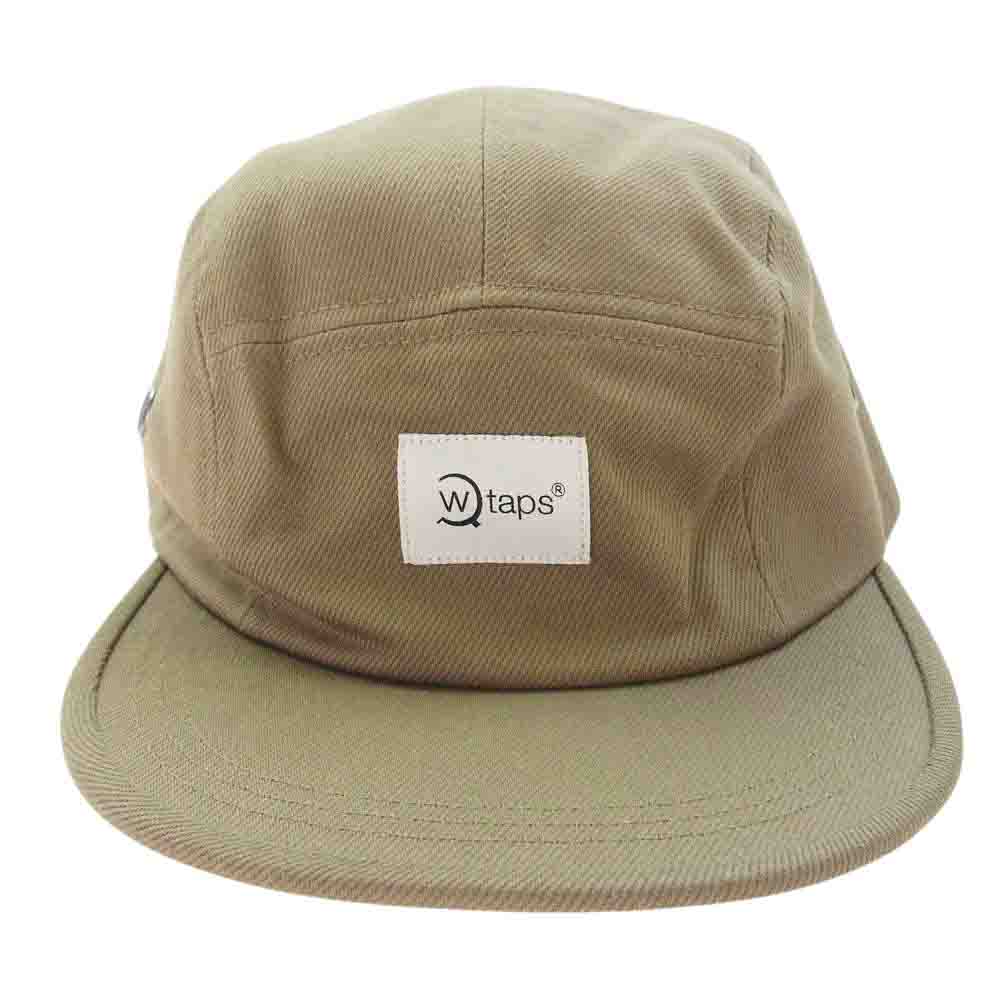 WTAPS ダブルタップス 21AW 212HCDT-HT02 T-5 02 CAP ロゴ キャンプ キャップ 帽子 ライトブラウン系【新古品】【未使用】【中古】