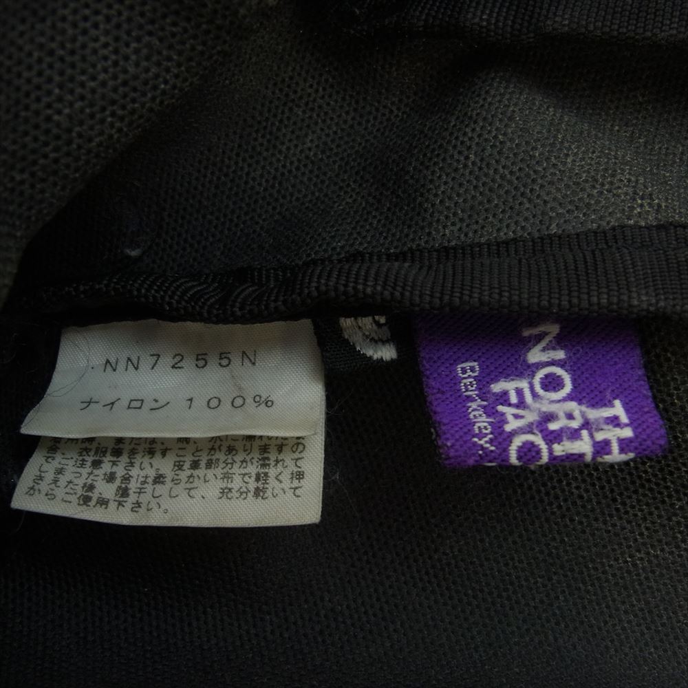 THE NORTH FACE ノースフェイス NN7255N PURPLE LABEL パープルレーベル デイパック バックパック リュック ブラック系【中古】