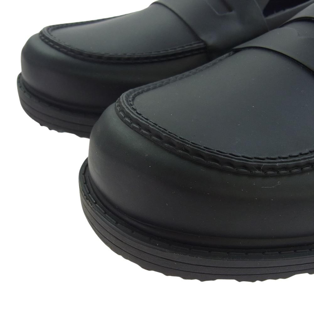 HUNTER ハンター MFF9062RMA MENS ORIGINAL PENNY LOAFER ペニーローファー 防水 レインシューズ ブラック系 US8【中古】
