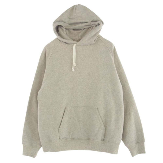 COMOLI コモリ 23AW Y03-05001 コットン吊裏毛パーカー プルオーバー フーディ グレー系 2【中古】