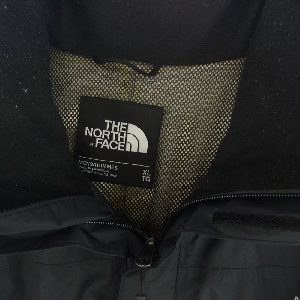 THE NORTH FACE ノースフェイス T0AR9T RESOLVE JACKET リザルブ ナイロン ジャケット マウンテンパーカ ブラック系 XL【中古】