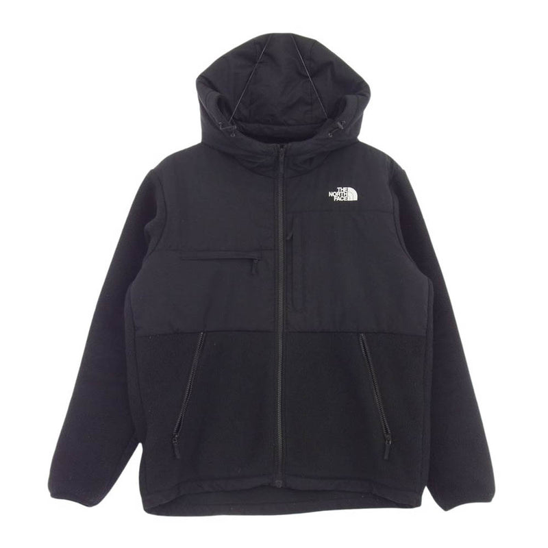 THE NORTH FACE ノースフェイス NA72052 Denali Hoodie デナリ フーディー フリース ジャケット ブラック系 XL【中古】