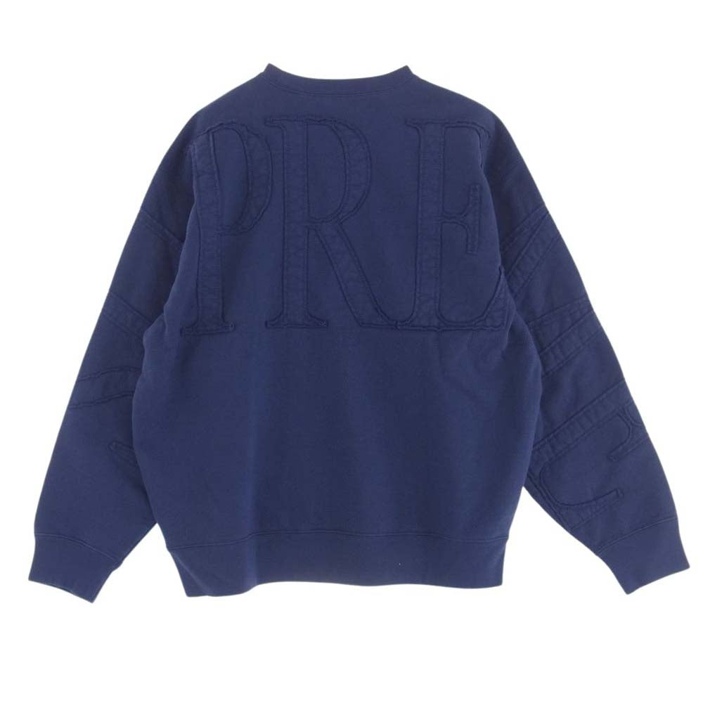 Supreme シュプリーム 22SS Tonal Applique Crewneck トーナルアップリケ クルーネック 長袖 スウェット トレーナー M【中古】