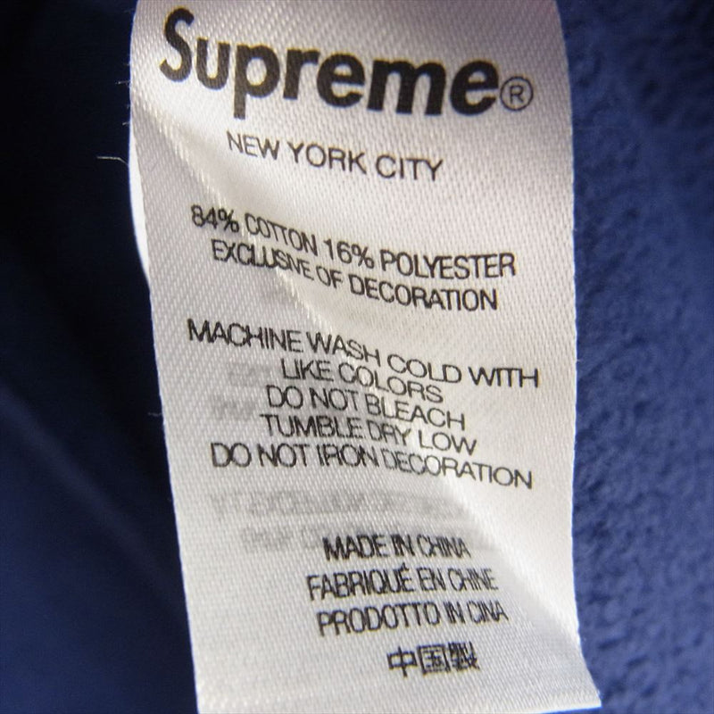 Supreme シュプリーム 22SS Tonal Applique Crewneck トーナルアップリケ クルーネック 長袖 スウェット トレーナー M【中古】