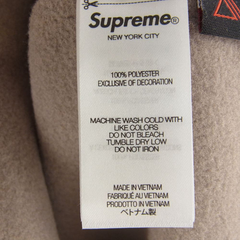 Supreme シュプリーム 23AW Polartec Shirt ポーラテック フリース シャツ Tan L【新古品】【未使用】【中古】