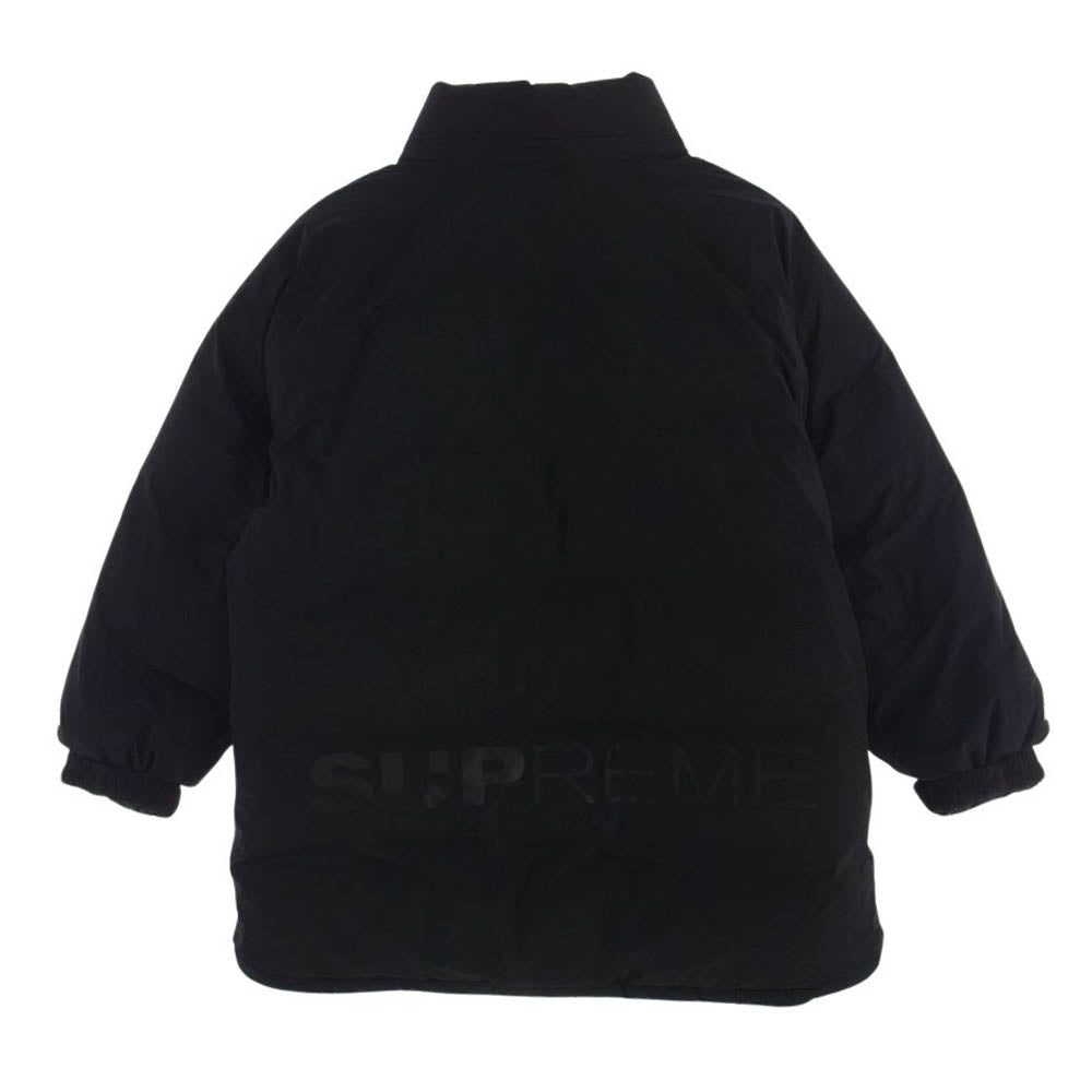 Supreme シュプリーム 18AW Gore-tex 700 Fill Down Parka ゴアテックス 700フィル ダウン パーカー バックロゴ ダウンジャケット ブラック系 M【美品】【中古】