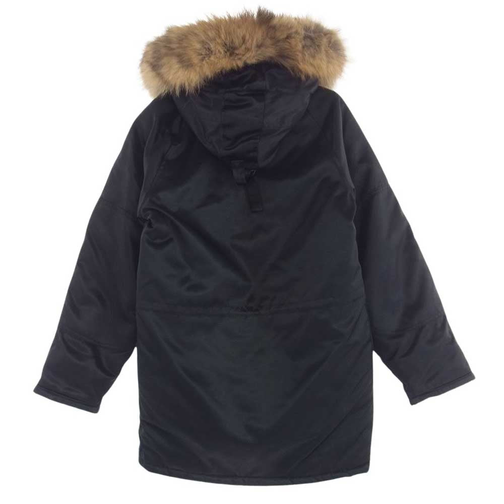 SPIEWAK スピーワック MIL-J-3786J N-3B PARKA EXTREME COLD WEATHER ナイロン フライトジャケット ブラック系 34【中古】