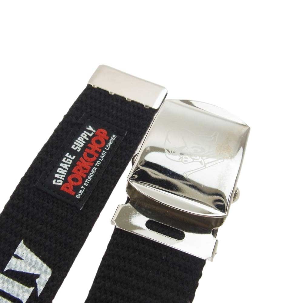 ポークチョップガレージサプライ GACHA BELT ガチャ ベルト ブラック系【極上美品】【中古】