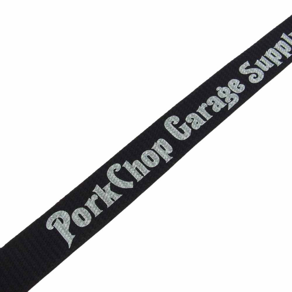 ポークチョップガレージサプライ GACHA BELT ガチャ ベルト ブラック系【極上美品】【中古】