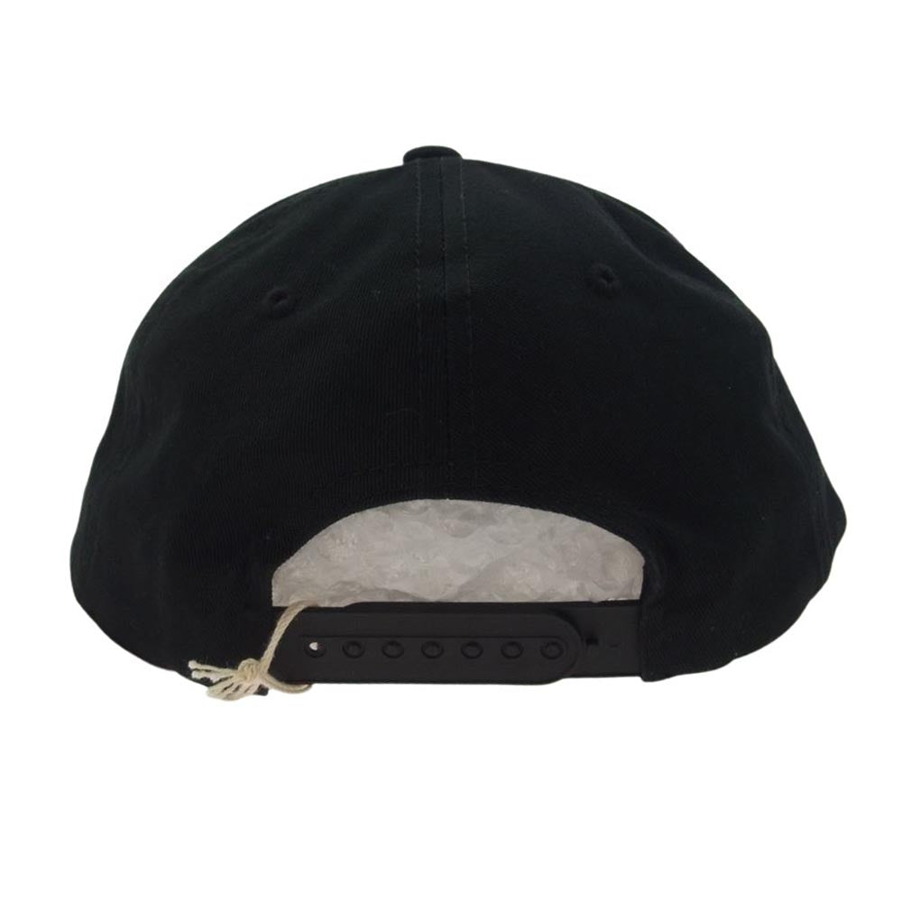 HideandSeek ハイドアンドシーク 23SS HG-010923 HS BASEBALL CAP スナップバック ベースボール キャップ 帽子 ブラック系【極上美品】【中古】