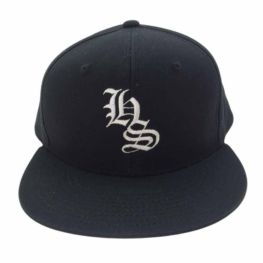 HideandSeek ハイドアンドシーク 23SS HG-010923 HS BASEBALL CAP スナップバック ベースボール キャップ 帽子 ブラック系【極上美品】【中古】
