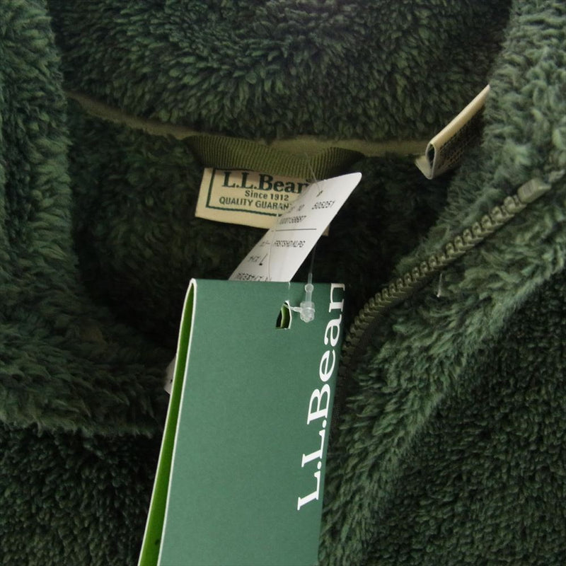 L.L.Bean エルエルビーン Hi-Pile Fleece Jacket ハイ パイル フリース フルジップ ジャケット L【新古品】【未使用】【中古】