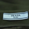 PRADA プラダ P125Q S192 カーゴポケット付き 巻きスカートドッキング スカート カーキ系 38S【中古】