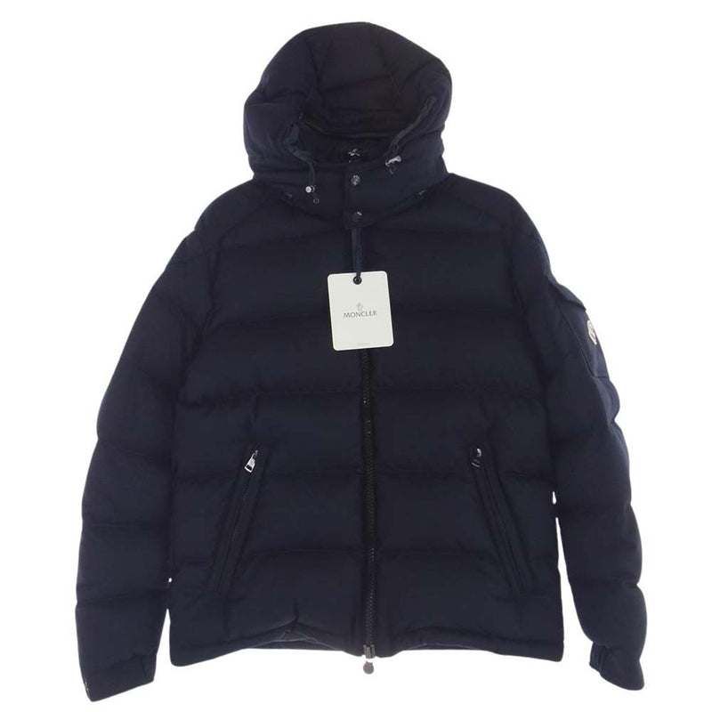 MONCLER モンクレール 22AW H20911A53700 国内正規品 イタリア製 MONTGENEVRE モンジュネーブル ダウンジャケット ネイビー系 3【美品】【中古】