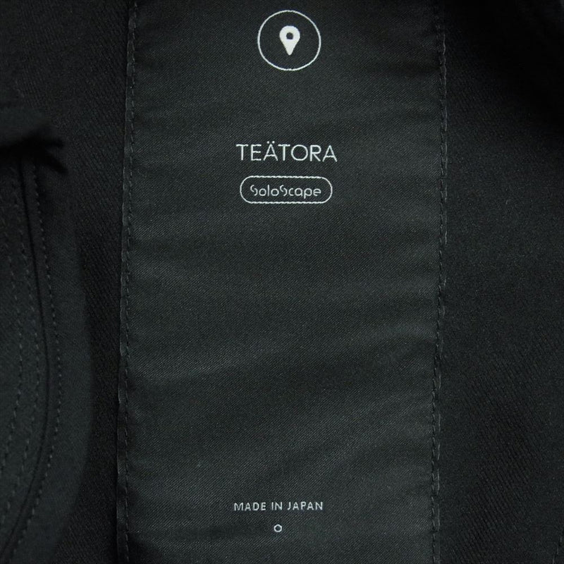 TEATORA テアトラ TT-004OF-SS WALLET PANTS Office SS ソロテックス スマートセキュリティー オフィス ウォレット パンツ ブラック系 1【美品】【中古】