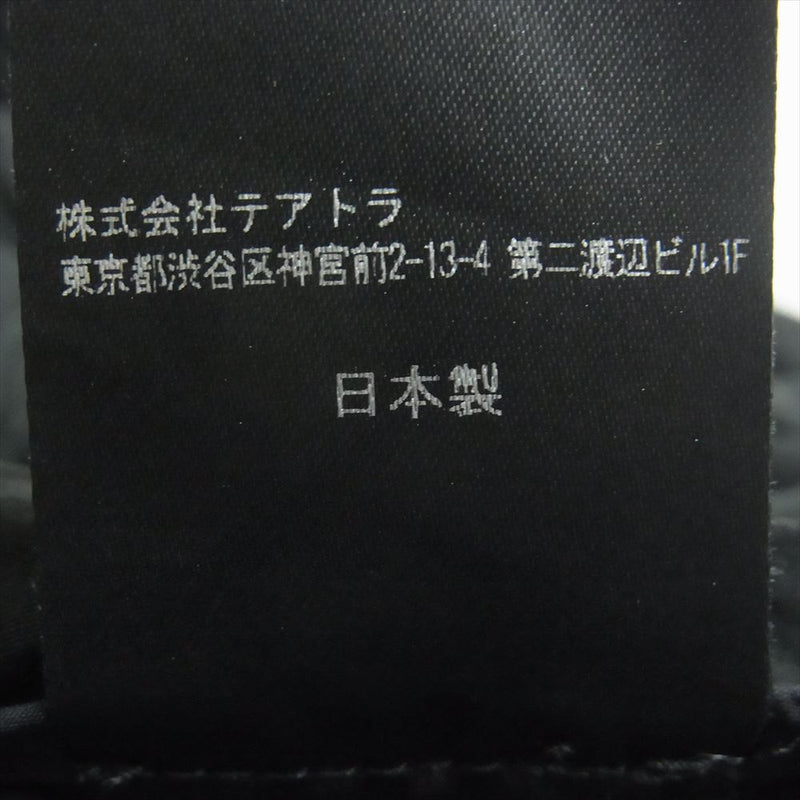 TEATORA テアトラ 24SS TT-003-AQ DEVICE CRUISER AQUAKINESIS AQ デバイス クルーザー ショーツ ハーフ パンツ ブラック系 1【中古】