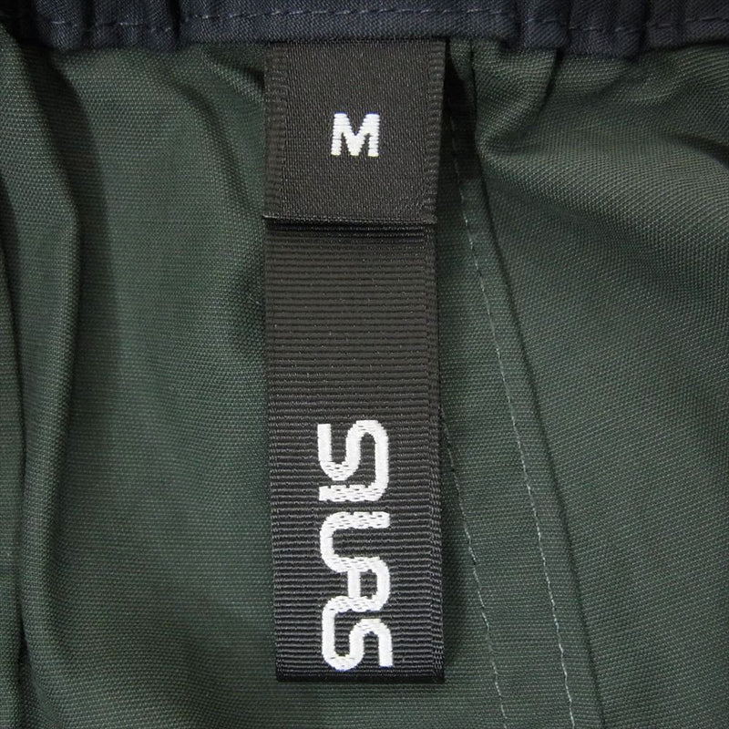 SILAS サイラス 110231031003 ACTIVE PANTS アクティブパンツ ナイロン パンツ グリーン系 M【中古】