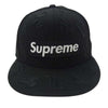 Supreme シュプリーム 20SS × MLB New Era エムエルビー ニューエラ ボックスロゴ 刺繍 キャップ ブラック系 58.7cm【中古】