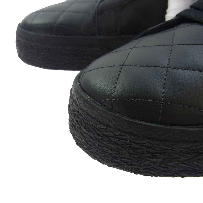 Supreme シュプリーム 22AW DV5078-001 × Nike SB Blazer Mid Black ナイキ SB ブレーザー ミッド ブラック スニーカー ブラック系 27cm【極上美品】【中古】