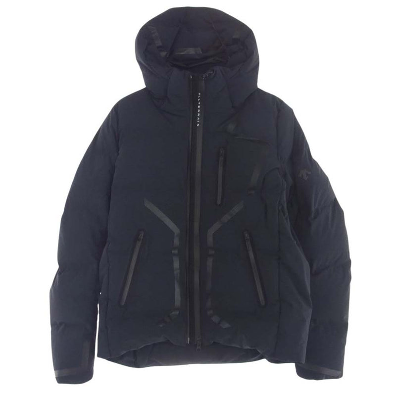 DESCENTE デサント DAMOGK33U MIZUSAWA DOWN JACKET STORM 水沢 ダウン ジャケット ストーム ネイビー系 L【中古】