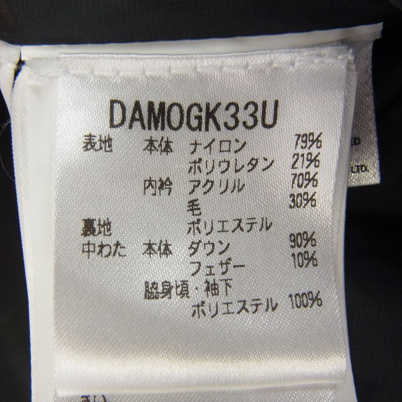 DESCENTE デサント DAMOGK33U MIZUSAWA DOWN JACKET STORM 水沢 ダウン ジャケット ストーム ネイビー系 L【中古】