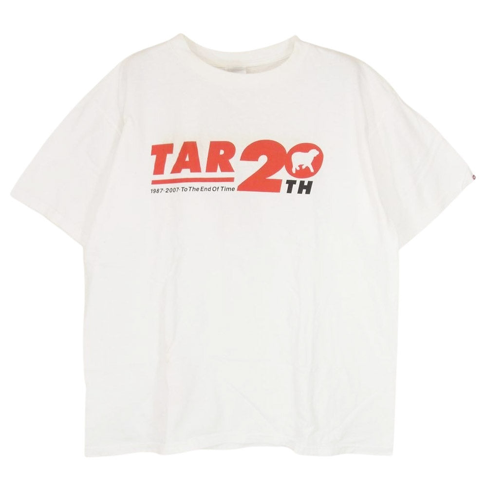 ティーエーアール 20周年記念 丸首 クルーネック ショートスリーブ プリント 半袖 Tシャツ ホワイト系 L【中古】