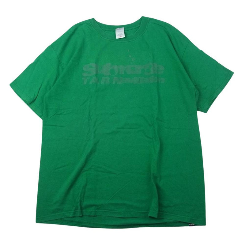 サブマージ × TAR ティーエーアール TAR navigation サブマリン 半袖 Ｔシャツ グリーン グリーン系 XL【中古】