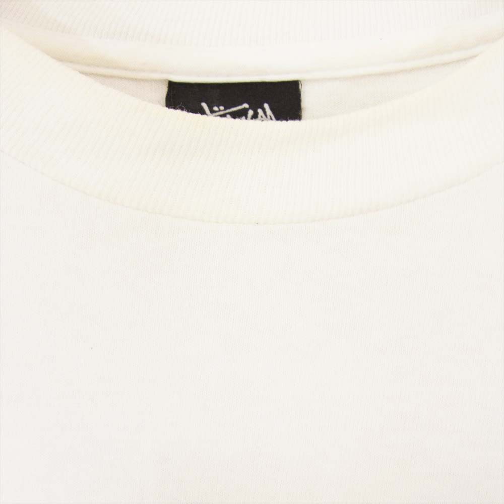 STUSSY ステューシー 06SS × KO KIMURA 木村コウ 10周年記念 半袖 Tシャツ ホワイト系 XL【中古】