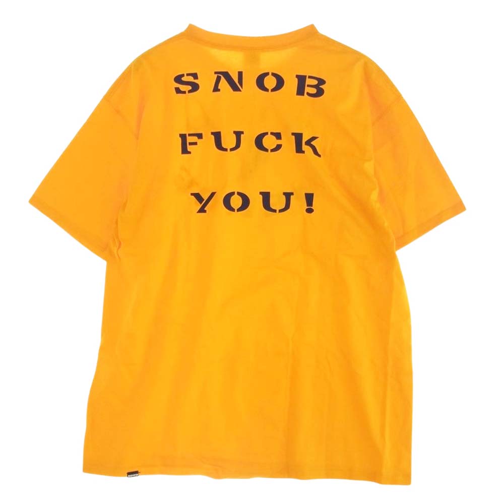 サブマージ 2枚パック セット ロゴプリント 半袖 Tシャツ イエロー系 グレー系 XL【極上美品】【中古】