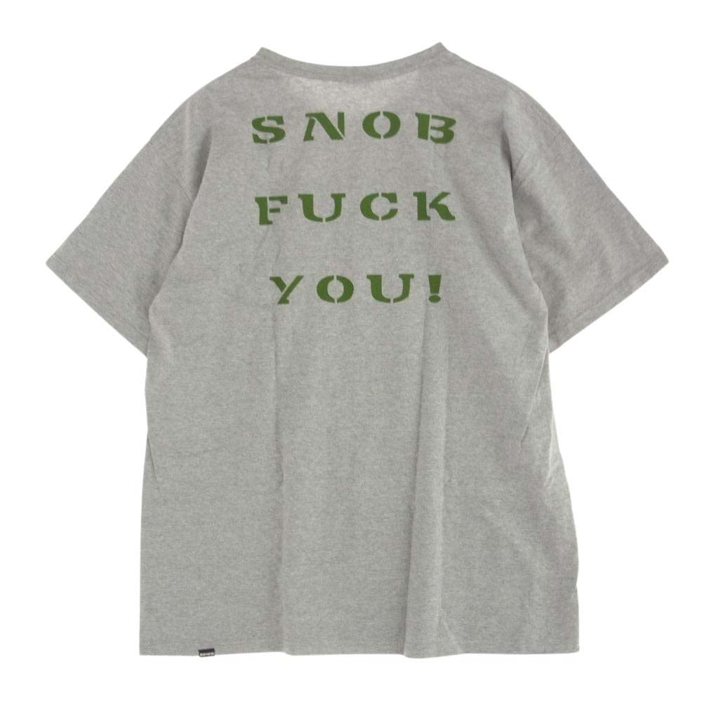 サブマージ 2枚パック セット ロゴプリント 半袖 Tシャツ イエロー系 グレー系 XL【極上美品】【中古】