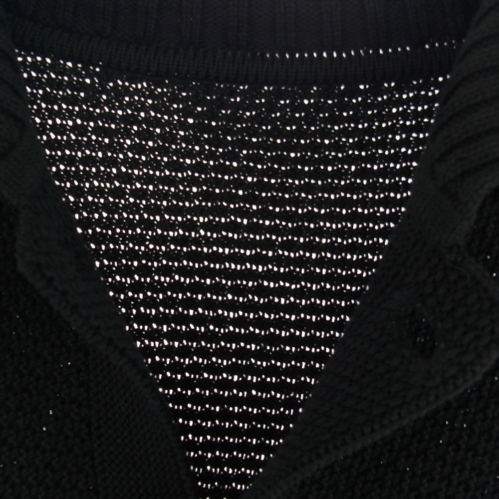 HOMME PLISSE ISSEY MIYAKE オム プリッセ イッセイミヤケ 23AW HP33KC210 ニット ジャケット カーディガン ブラック系【中古】