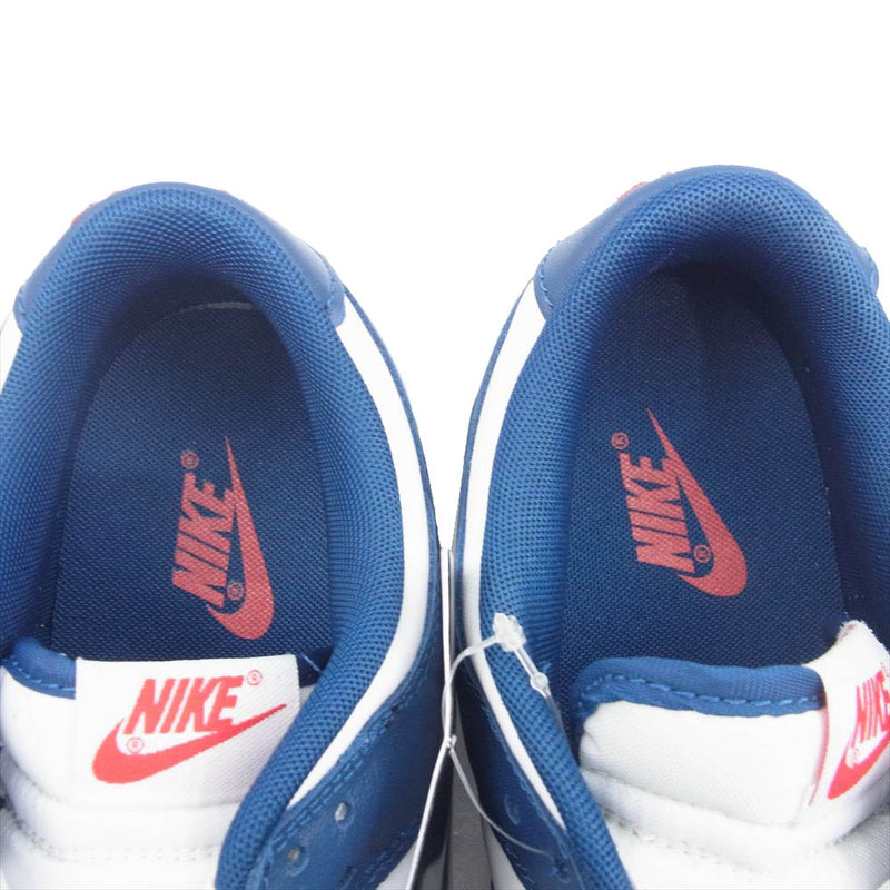 NIKE ナイキ DD1391-400 Dunk Low Valerian Blue ダンク ロー スニーカー ネイビー系 ホワイト系 28cm【美品】【中古】