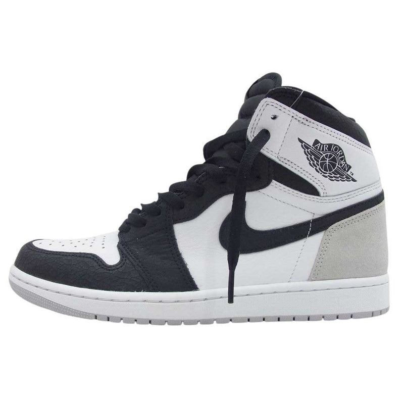 NIKE AIR JORDAN ナイキ ジョーダン 555088-108 AJ1 High OG Bleached Coral エアジョーダン 1 ハイ OG スニーカー ホワイト系 ブラック系 28cm【極上美品】【中古】