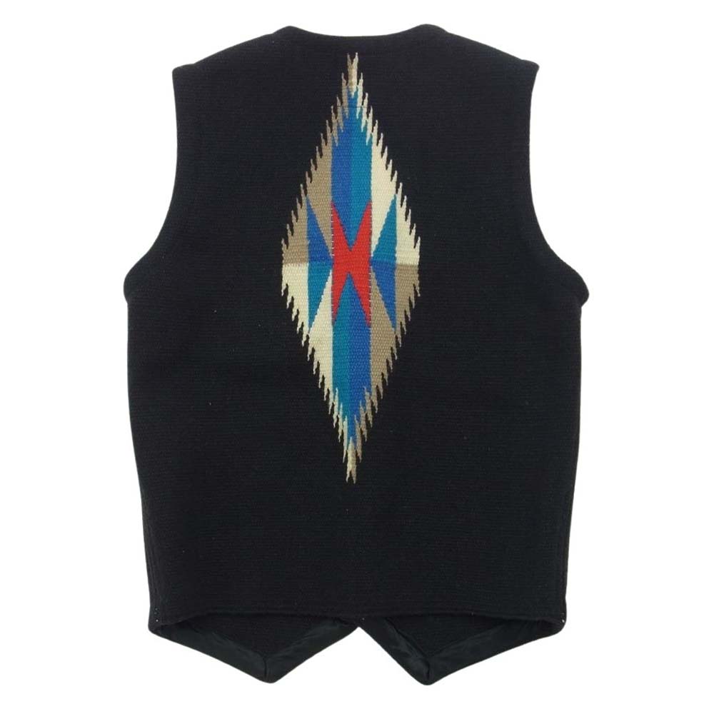 ORTEGA オルテガ chimayo vest チマヨ ベスト  ブラック系 32【中古】