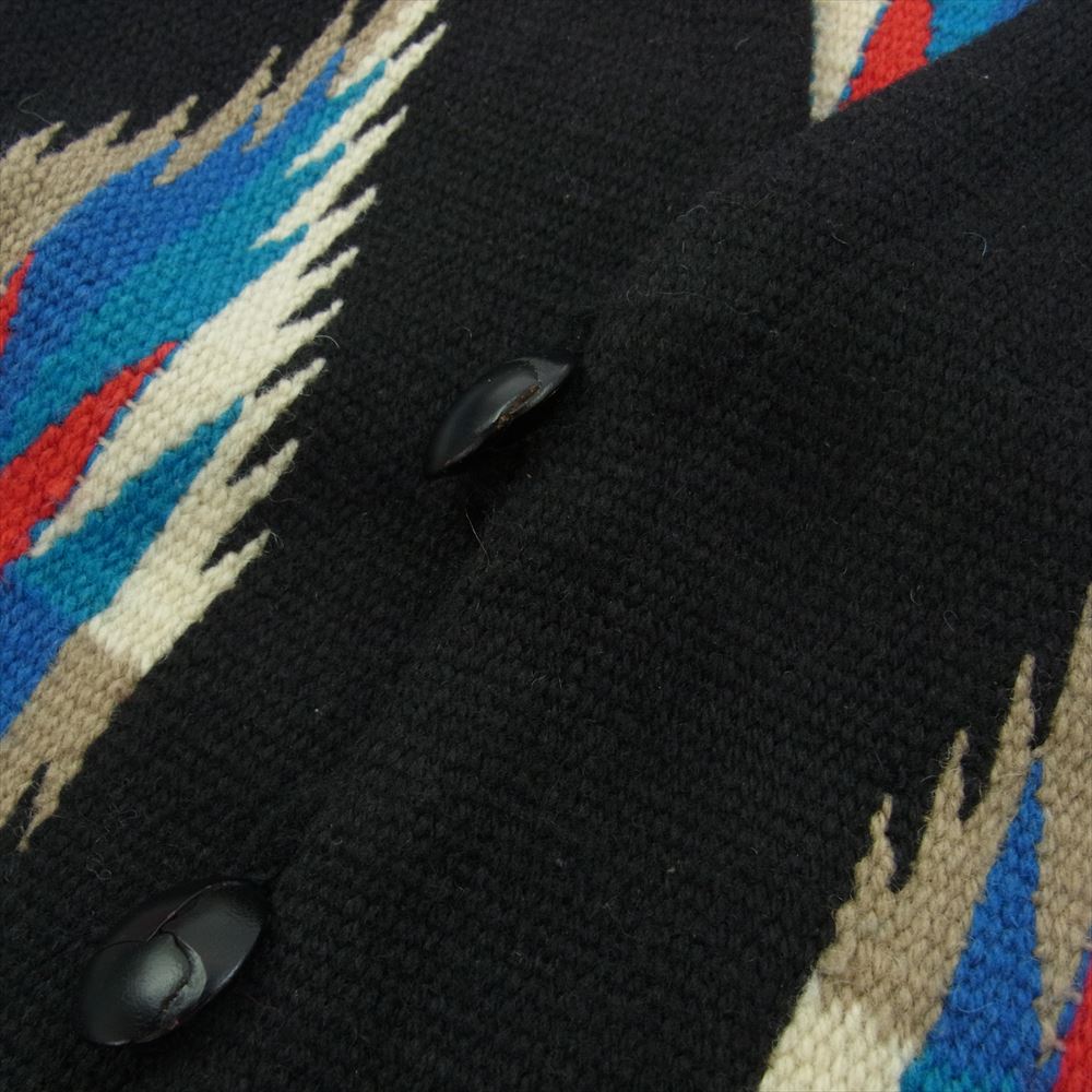 ORTEGA オルテガ chimayo vest チマヨ ベスト  ブラック系 32【中古】