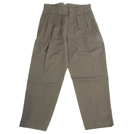 ssstein シュタイン 22SS ST.355-1 DOUBLE WIDE TROUSERS ダブル ワイド トラウザーズ スラックス パンツ グレー系 S【中古】