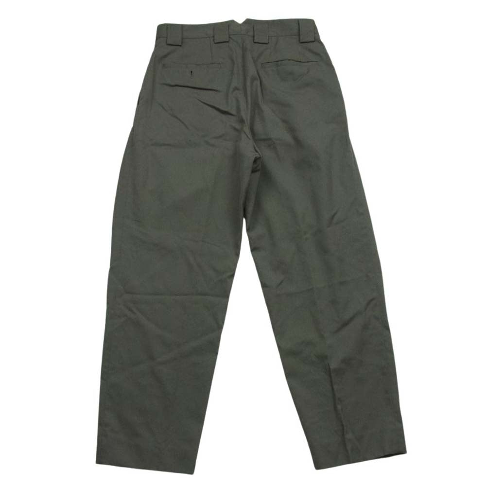 ssstein シュタイン 22SS ST.355-1 DOUBLE WIDE TROUSERS ダブル ワイド トラウザーズ スラックス パンツ グレー系 S【中古】