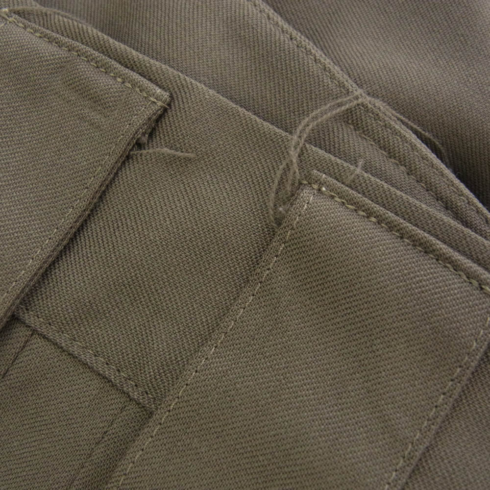ssstein シュタイン 22SS ST.355-1 DOUBLE WIDE TROUSERS ダブル ワイド トラウザーズ スラックス パンツ グレー系 S【中古】