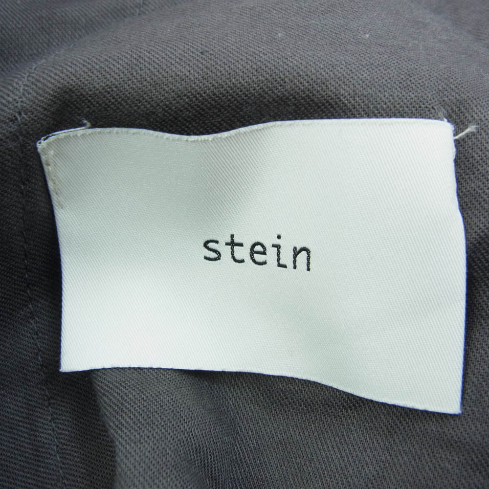 ssstein シュタイン 22SS ST.355-1 DOUBLE WIDE TROUSERS ダブル ワイド トラウザーズ スラックス パンツ グレー系 S【中古】