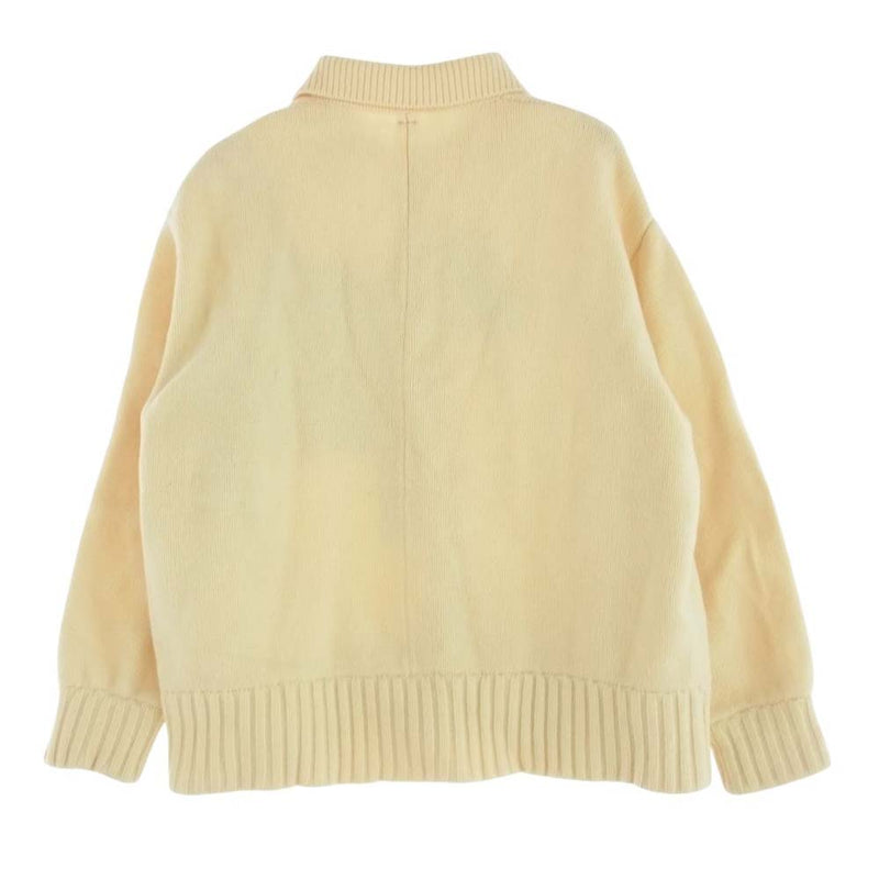 SHINYAKOZUKA シンヤコヅカ 2202SK51 TRANSFER BULKY FRENCH WOOL フルジップ ニット ジャケット S/M【中古】