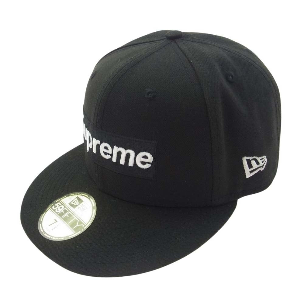 Supreme シュプリーム 21AW × New Era ニューエラ 21AW No Comp Box Logo ノー コンプ ボックス ロゴ キャップ  ブラック系 59.6cm【中古】