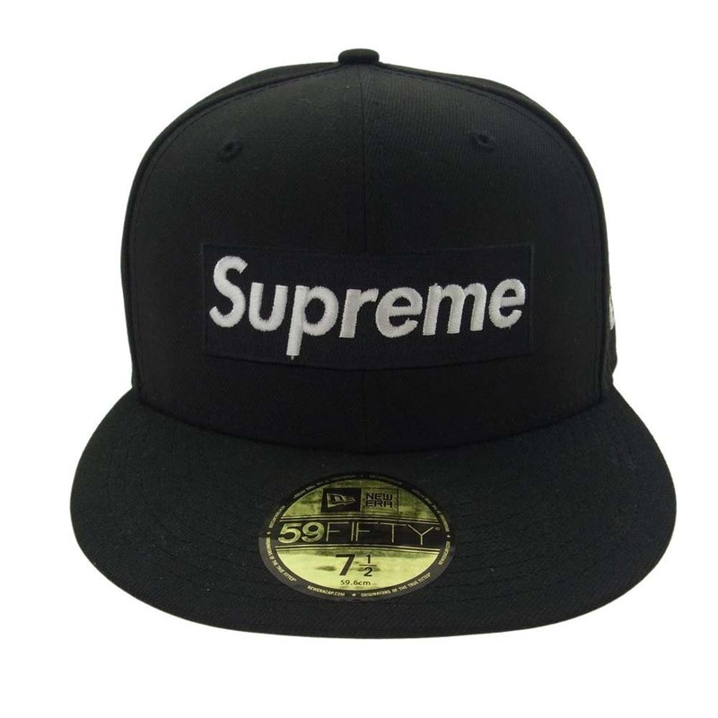 Supreme シュプリーム 21AW × New Era ニューエラ 21AW No Comp Box Logo ノー コンプ ボックス ロゴ キャップ  ブラック系 59.6cm【中古】