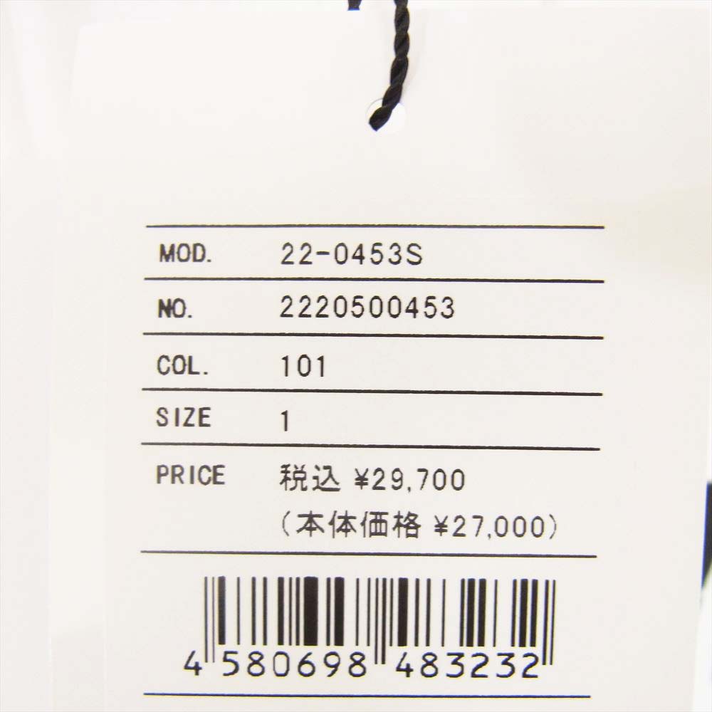 Sacai サカイ 22AW 22-0453S forever ever ever Hoodie フォーエバー フーディー プリント プルオーバー パーカー ホワイト系 1【美品】【中古】